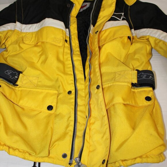 Alpinestars Mens Heavy Jacket Adventure Touring Size 44 Italian Black Yellow - Picture 8 of 16